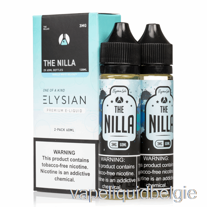 Vape België The Nilla - Elysian Labs - 120ml 0mg